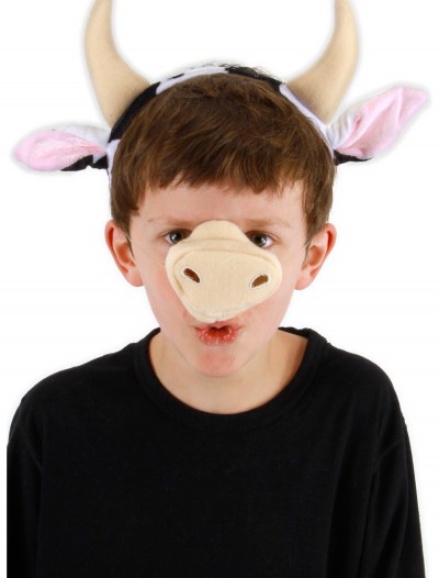 Cow Ears and Tail Set, halloween costume (Cow Ears and Tail Set)