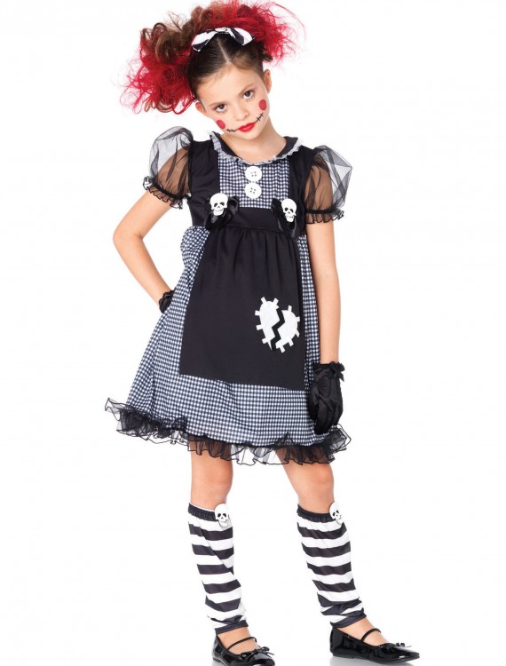 Dark Dollie Child Costume, halloween costume (Dark Dollie Child Costume)