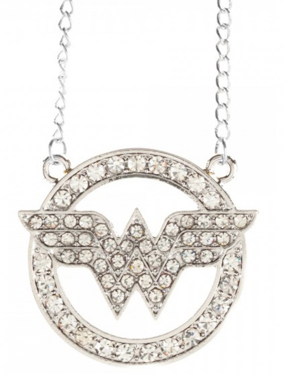DC Comics Wonder Woman Bling Necklace, halloween costume (DC Comics Wonder Woman Bling Necklace)