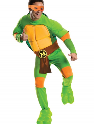 Deluxe Adult Michelangelo, halloween costume (Deluxe Adult Michelangelo)