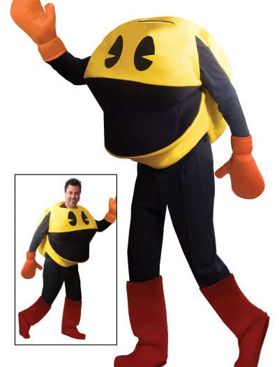 Deluxe Adult Pac Man Costume, halloween costume (Deluxe Adult Pac Man Costume)