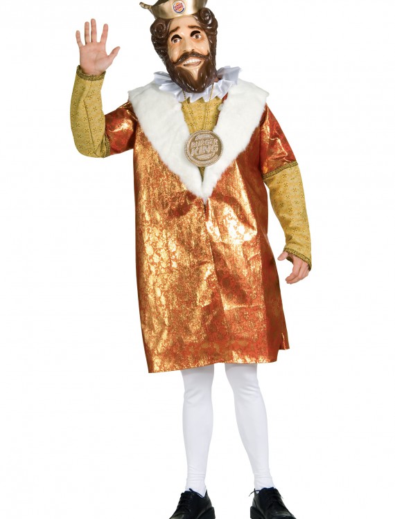 Deluxe Burger King Costume, halloween costume (Deluxe Burger King Costume)