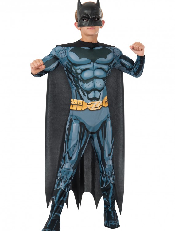 Deluxe Child Batman Costume, halloween costume (Deluxe Child Batman Costume)