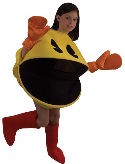 Deluxe Child Pac Man Costume, halloween costume (Deluxe Child Pac Man Costume)