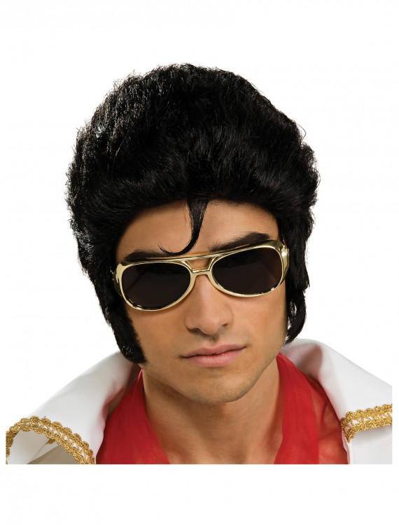 Deluxe Elvis Wig, halloween costume (Deluxe Elvis Wig)