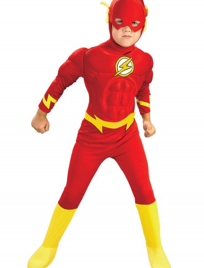 Deluxe Kids Flash Costume, halloween costume (Deluxe Kids Flash Costume)
