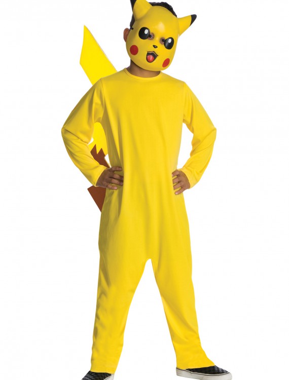 Deluxe Kids Pikachu Costume, halloween costume (Deluxe Kids Pikachu Costume)