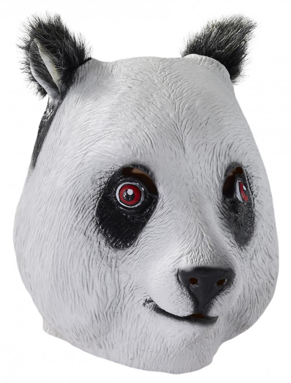 Deluxe Latex Panda Mask, halloween costume (Deluxe Latex Panda Mask)