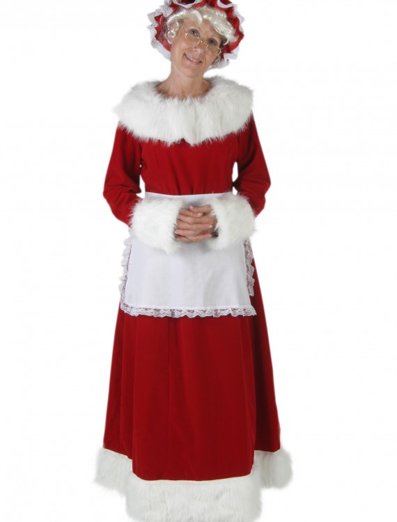 Deluxe Mrs Claus Costume, halloween costume (Deluxe Mrs Claus Costume)