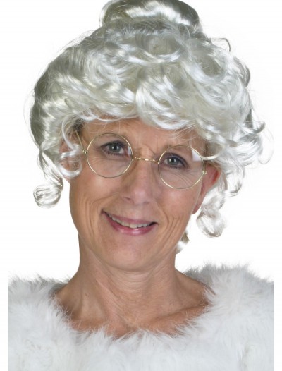 Deluxe Mrs. Claus Wig, halloween costume (Deluxe Mrs. Claus Wig)