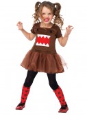 Domo Brown Tutu Child Dress, halloween costume (Domo Brown Tutu Child Dress)