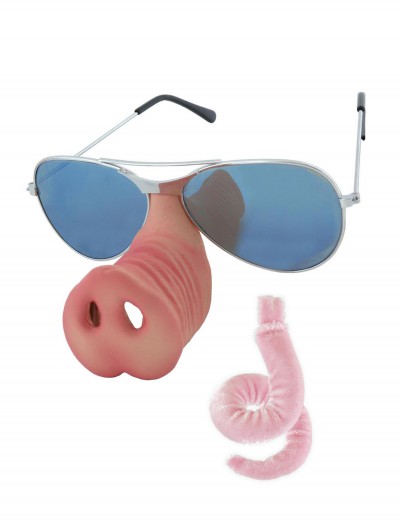 Donut McPiggly Sunglasses and Tail, halloween costume (Donut McPiggly Sunglasses and Tail)