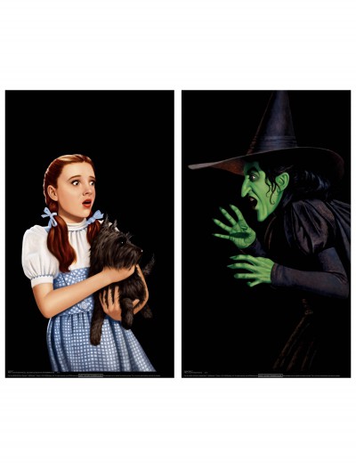 Dorothy and Wicked Witch Window Cling, halloween costume (Dorothy and Wicked Witch Window Cling)
