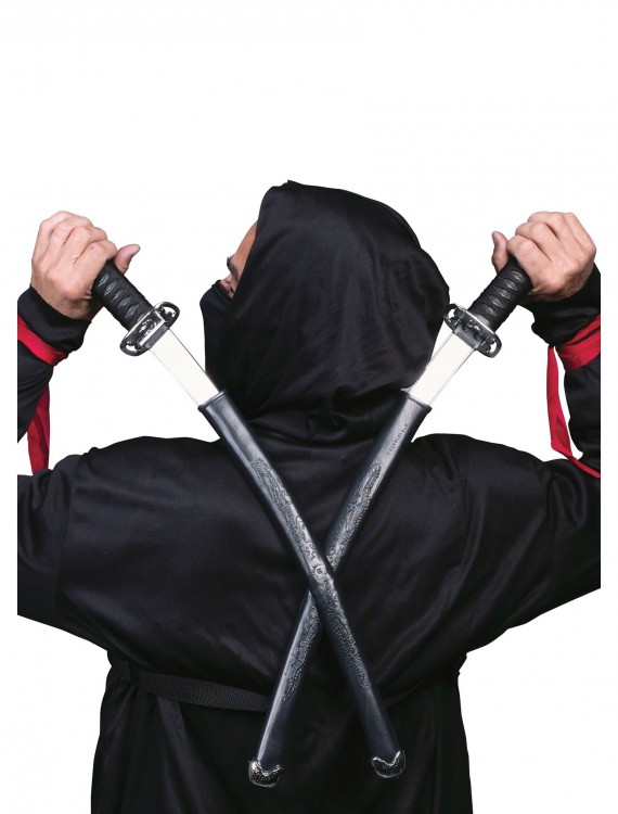 Double Ninja Swords, halloween costume (Double Ninja Swords)