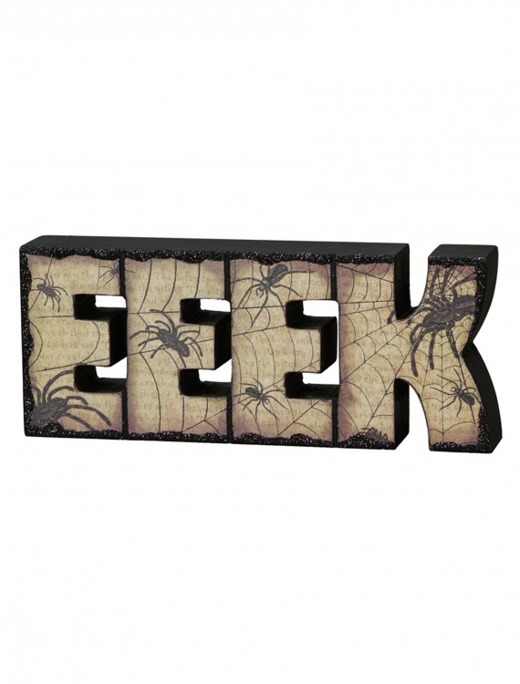 EEEK Spiderweb Sign, halloween costume (EEEK Spiderweb Sign)
