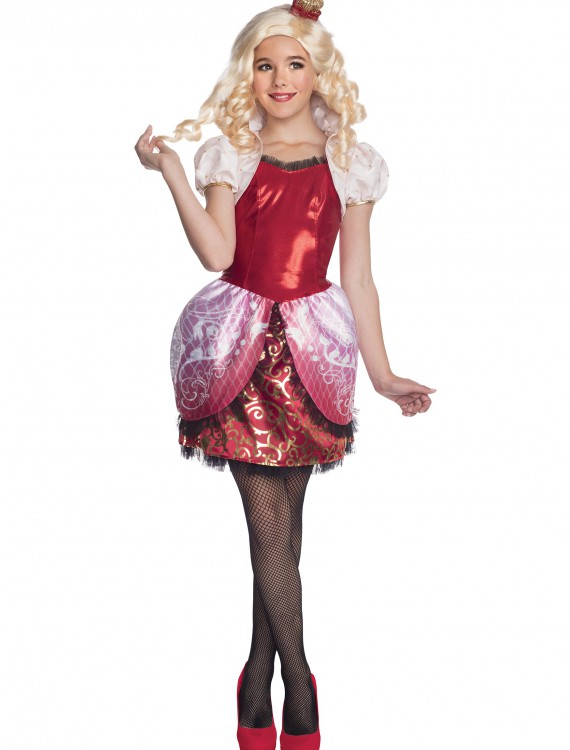 Ever After High Girls Apple White Costume, halloween costume (Ever After High Girls Apple White Costume)