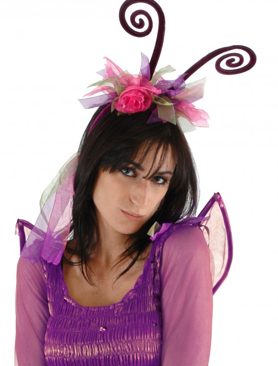 Purple Fairy Antenna Headband, halloween costume (Purple Fairy Antenna Headband)