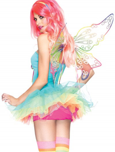 Fantasy Rainbow Fairy Wings, halloween costume (Fantasy Rainbow Fairy Wings)