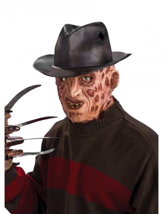 Freddy Krueger Fedora Hat, halloween costume (Freddy Krueger Fedora Hat)
