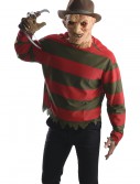 Adult Freddy Krueger Shirt w/ Mask, halloween costume (Adult Freddy Krueger Shirt w/ Mask)