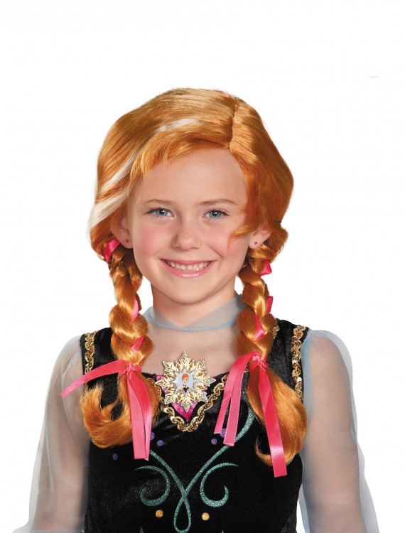 Frozen Anna Child Wig, halloween costume (Frozen Anna Child Wig)