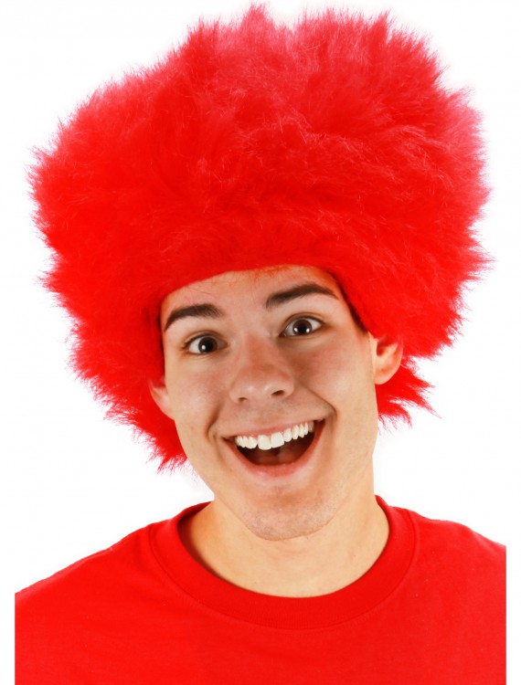 Fuzzy Red Wig, halloween costume (Fuzzy Red Wig)