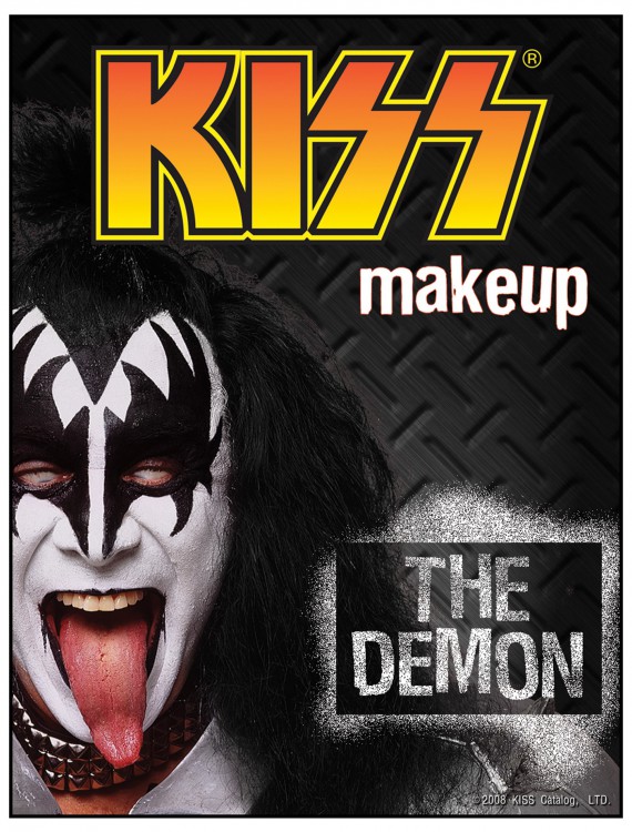 Gene Simmons Demon KISS Makeup, halloween costume (Gene Simmons Demon KISS Makeup)
