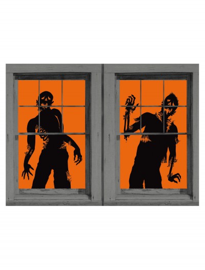 Ghoulies Zombie Window Cling, halloween costume (Ghoulies Zombie Window Cling)
