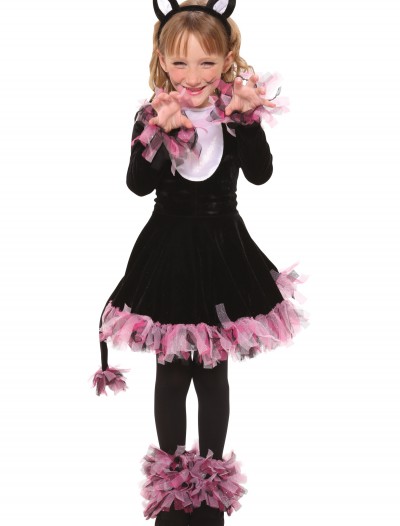 Girls Black Cat Costume, halloween costume (Girls Black Cat Costume)
