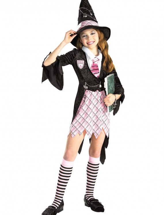 Girls Charm School Witch Costume, halloween costume (Girls Charm School Witch Costume)