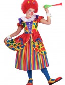 Girls Clown Princess Costume, halloween costume (Girls Clown Princess Costume)