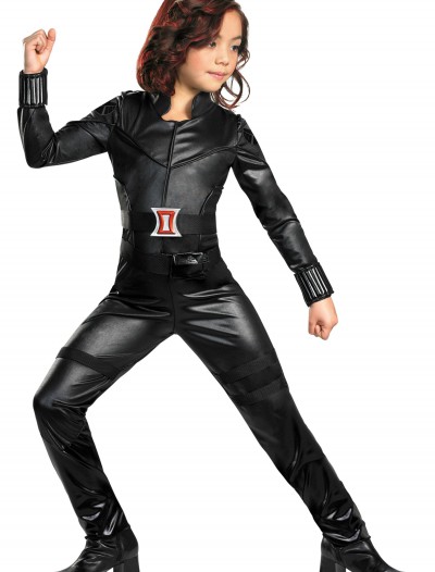Girls Deluxe Black Widow Costume, halloween costume (Girls Deluxe Black Widow Costume)