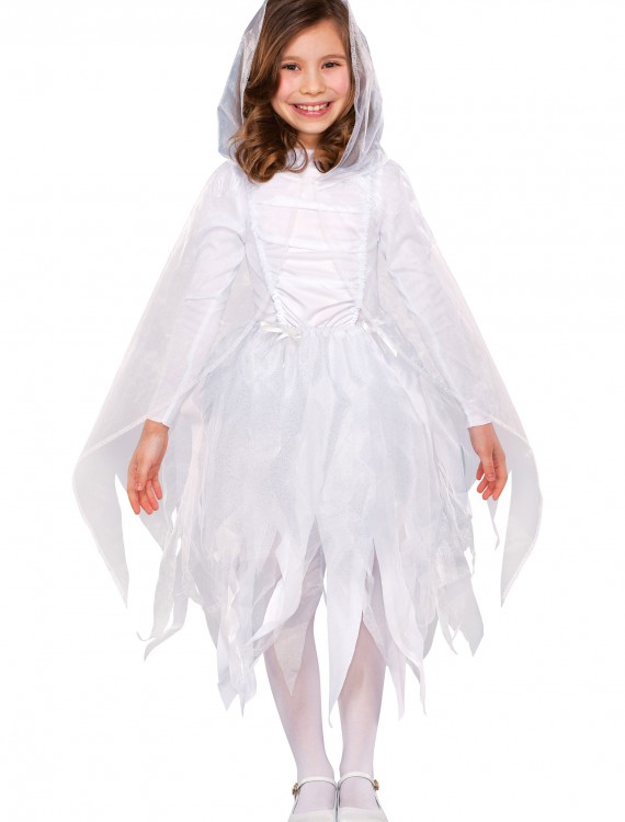 Girls Glimmer Ghost Costume, halloween costume (Girls Glimmer Ghost Costume)