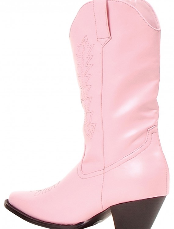 Girls Pink Cowgirl Boots, halloween costume (Girls Pink Cowgirl Boots)