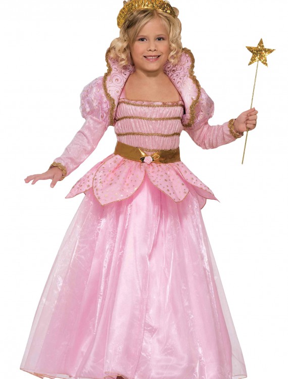 Girls Pink Princess Costume, halloween costume (Girls Pink Princess Costume)