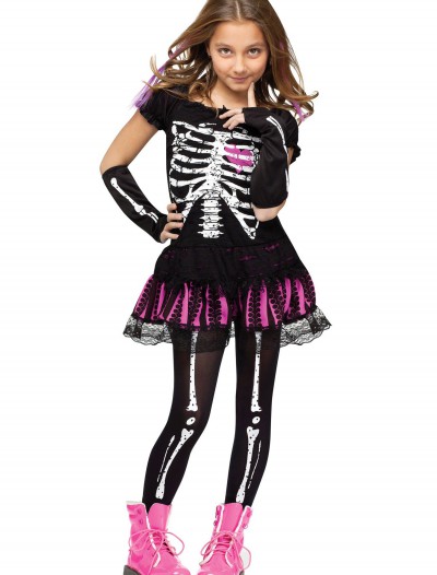 Girls Sally Skelly Costume, halloween costume (Girls Sally Skelly Costume)