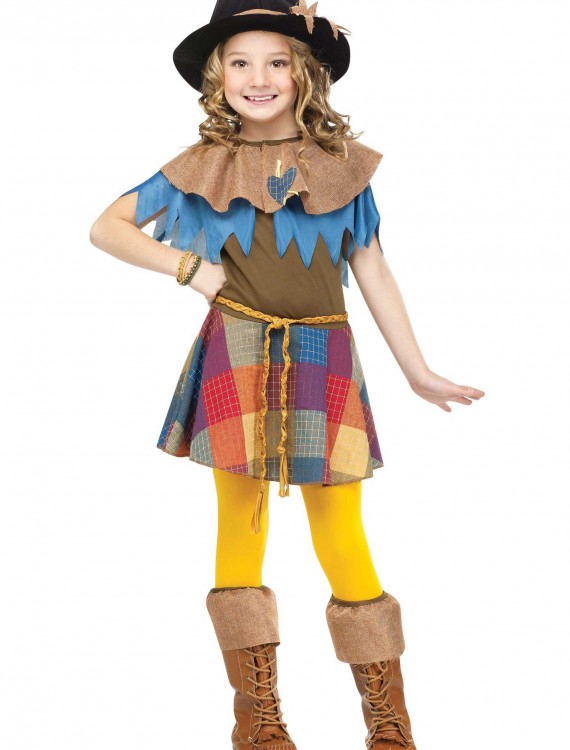 Girls Scarecrow Costume, halloween costume (Girls Scarecrow Costume)