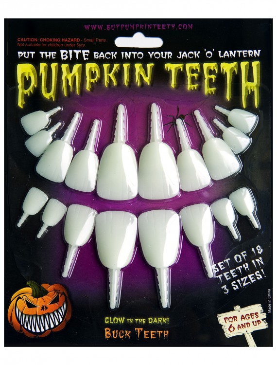 Glow in the Dark Buck Teeth, halloween costume (Glow in the Dark Buck Teeth)
