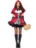 Gothic Red Riding Hood Adult Costume, halloween costume (Gothic Red Riding Hood Adult Costume)