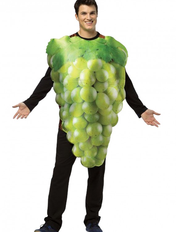 Green Grapes Adult Costume, halloween costume (Green Grapes Adult Costume)