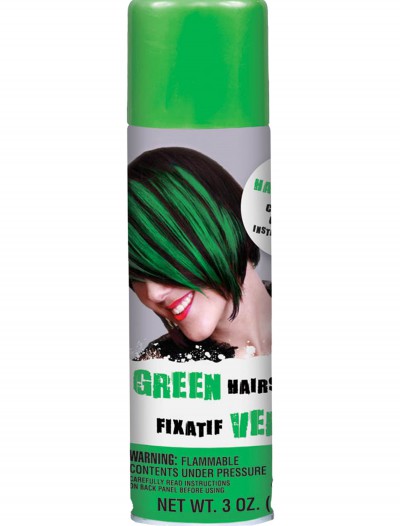 Green Hairspray, halloween costume (Green Hairspray)