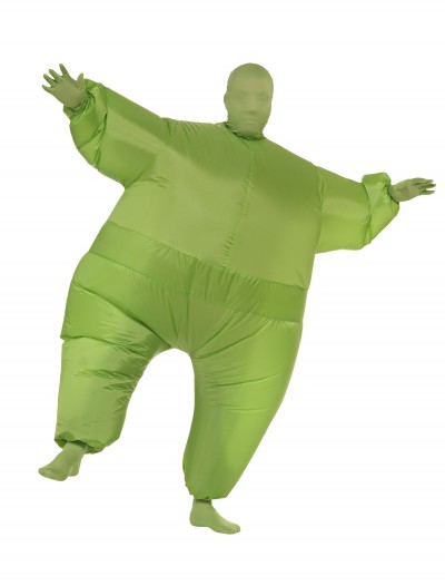 Green Man Inflatable Costume, halloween costume (Green Man Inflatable Costume)