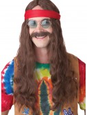 Hippie Man Wig and Mustache, halloween costume (Hippie Man Wig and Mustache)