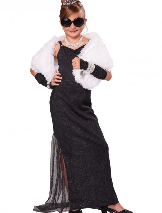 Girl's Hollywood Diva Costume, halloween costume (Girl's Hollywood Diva Costume)