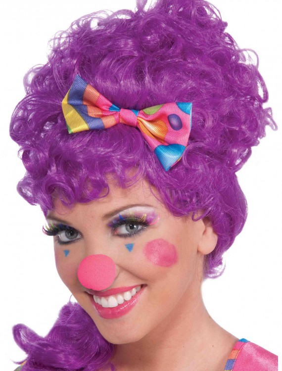 Hot Pink Clown Nose, halloween costume (Hot Pink Clown Nose)