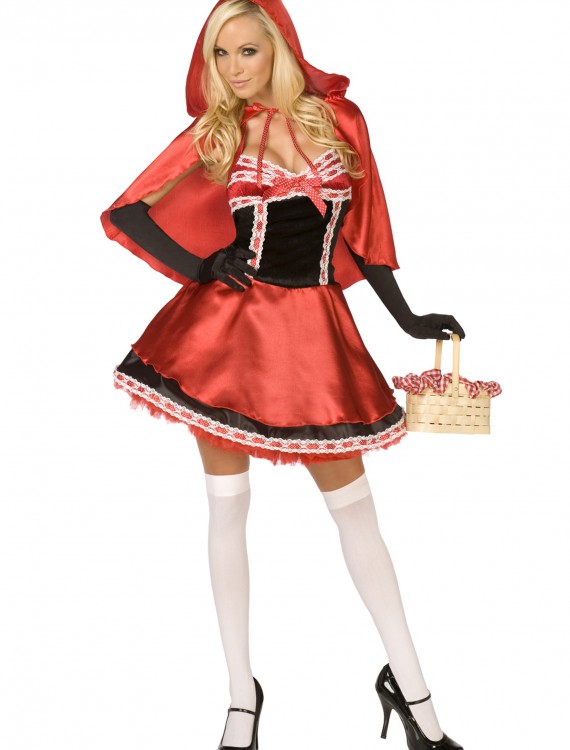 Hot Red Riding Hood Costume, halloween costume (Hot Red Riding Hood Costume)