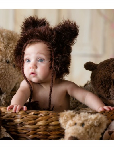 Infant Brown Bear Hat, halloween costume (Infant Brown Bear Hat)
