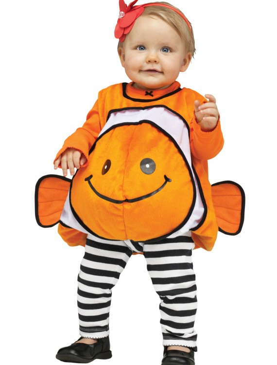 Infant Giddy Clownfish Costume, halloween costume (Infant Giddy Clownfish Costume)