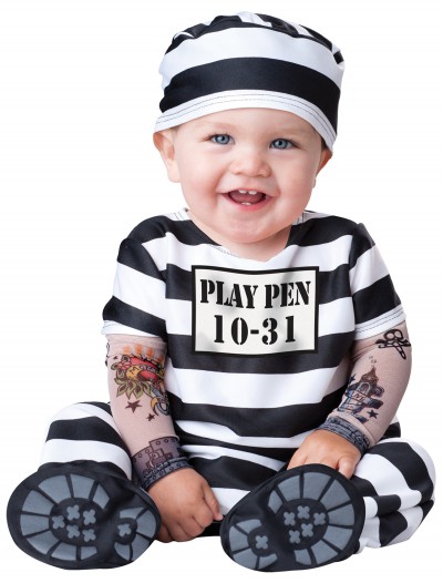 Infant Time Out Prisoner Costume, halloween costume (Infant Time Out Prisoner Costume)
