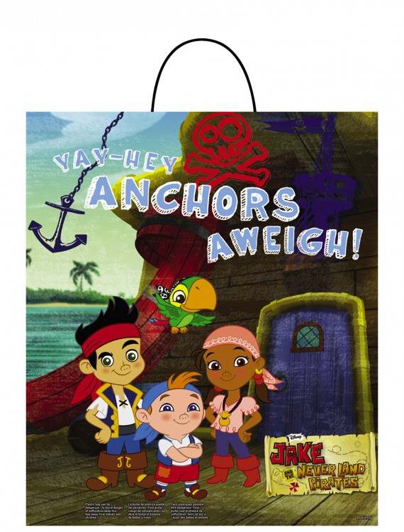 Jake and the Neverland Pirates Essential Treat Bag, halloween costume (Jake and the Neverland Pirates Essential Treat Bag)